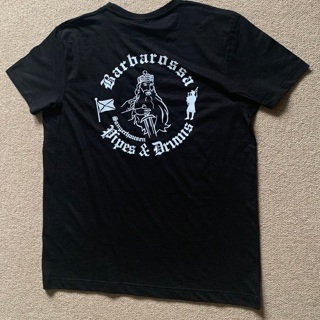 T-Shirt der Barbarossa Pipes &amp; Drums