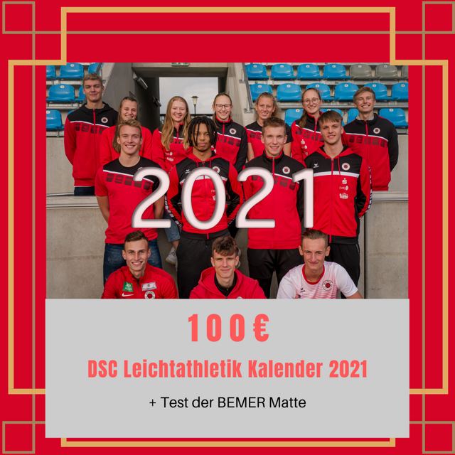 DSC-Kalender 2021 und Test der BEMER-Therapie