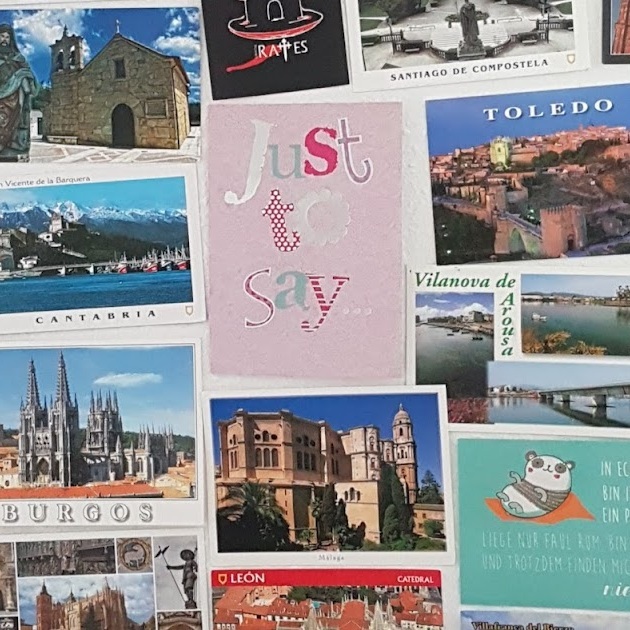 Postkarte vom Jakobsweg