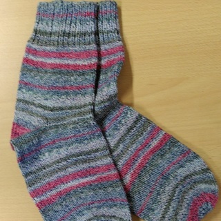Warme Socken für den Winter