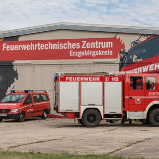 Besichtigung des Feuerwehrtechnischen Zentrums in Pfaffenhain.