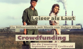 Theaterstück  mit Holger Biege Musik - Leiser als Laut