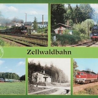 Postkarten Zellwaldbahn