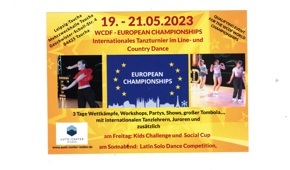 Line Dance Europameisterschaften mit Kids-Cup in Taucha