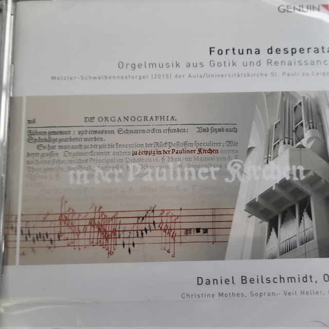 Orgel-CD mit Daniel Beilschmidt