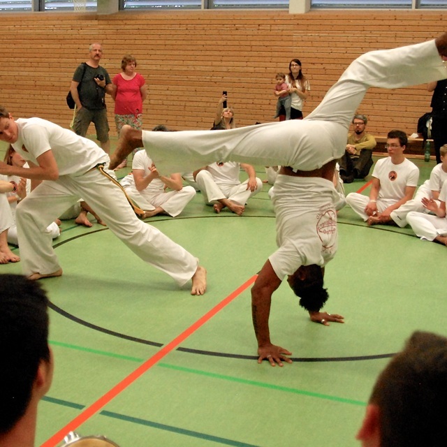 Einladung zu einem Capoeira-Roda