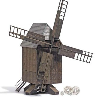 Modell der Bockwindmühle