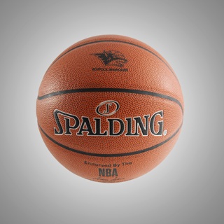 Basketball Spalding mit Seawolves-Logo (Größe 5)
