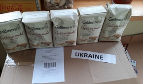 Hilfspakete in die Ukraine