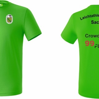T-Shirt mit Logo LVS und Aufdruck