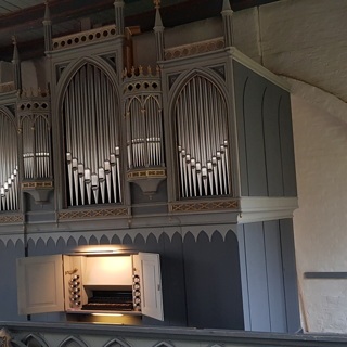 Orgel spielen an der Buchholzorgel in Voigdehagen