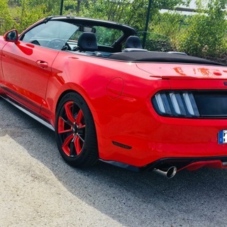 Fahrt mit dem Mustang