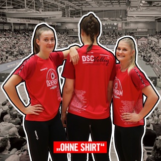 Dein Name auf dem Warm-Up Shirt der DSC Volleys (OHNE eigenes Exemplar)
