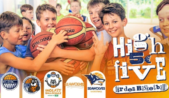 Dein High Five für den Basketball in Rostock!