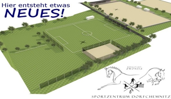 Neugestaltung der Sportanlage in Dorfchemnitz