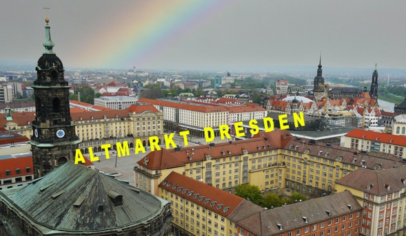 ALTMARKT DRESDEN (einer der 3 Gründungspunkte von Dresden)