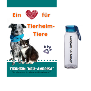 Tierheim – Sommer-Set mit Handtuch &amp; Trinkflasche