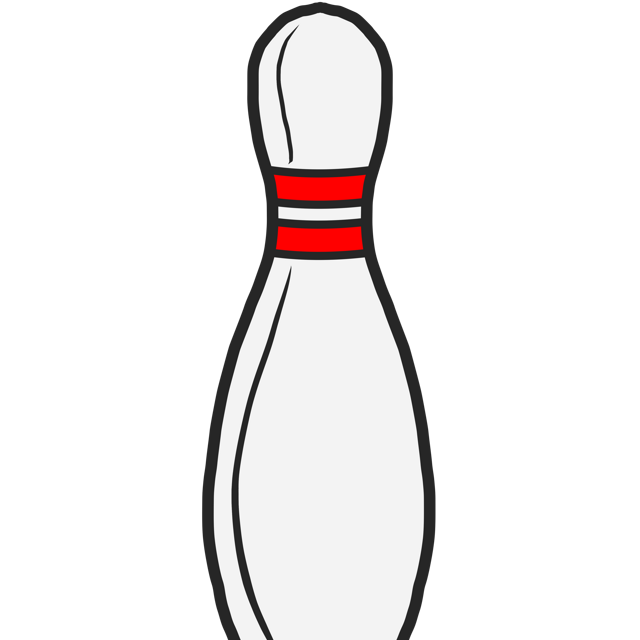 Ein bedruckter Kegel mit Logo