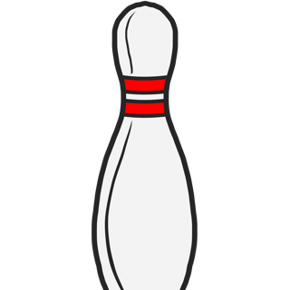Ein bedruckter Kegel mit Logo