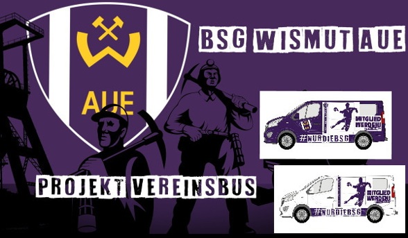 Vereinsbus BSG Wismut Aue