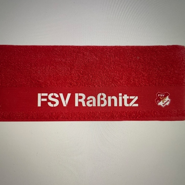 Offizielles Badetuch des FSV Raßnitz