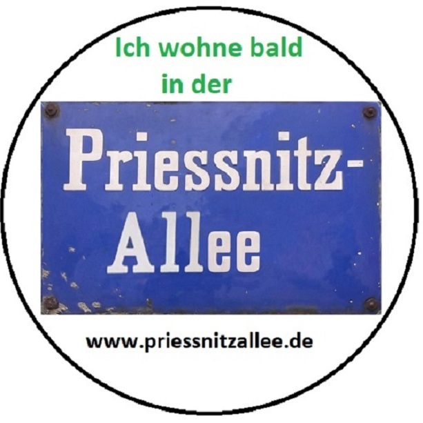 original Prießnitzallee-Button