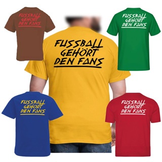 individualisiertes FUSSBALL GEHÖRT DEN FANS T-Shirt