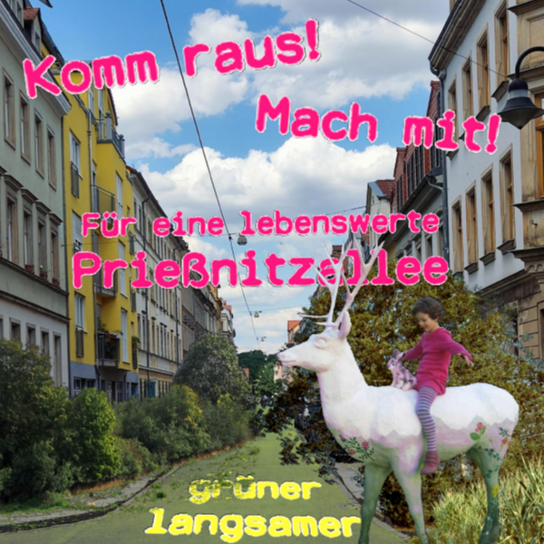 A3-Plakat mit Hirsch